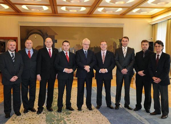 Ivo Josipović sa delegacijom Bihaća