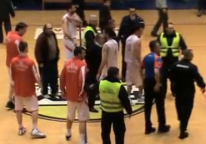 Tuča na utakmici Napretka i Proletera