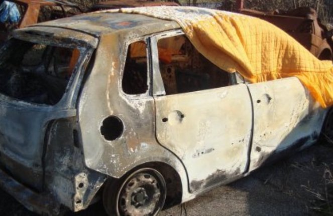 Milorad Janjetovic- spaljeno auto