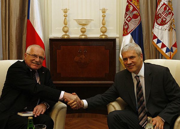 Boris Tadić i Vaclav Klaus