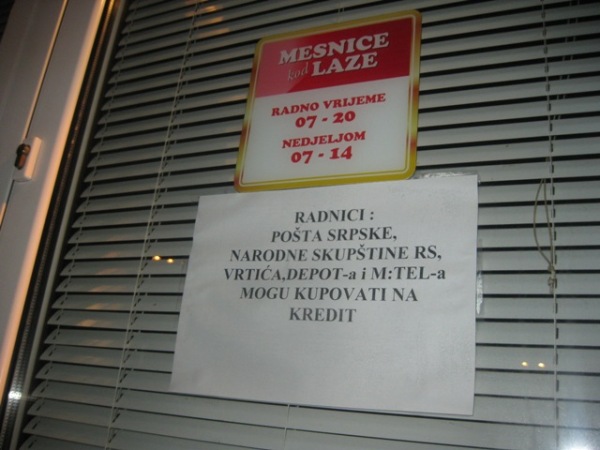 mesnica kod Laze/ foto: BLIN mesnica kod Laze/ foto: BLIN