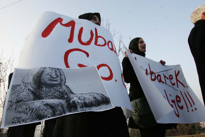 Demonstracije ispred Egipatske ambasade