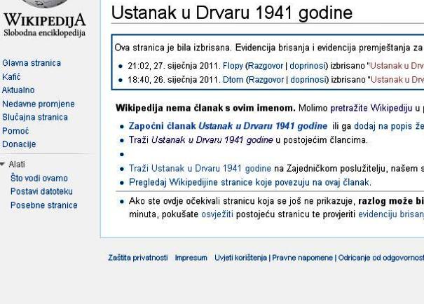 ustanak u drvaru