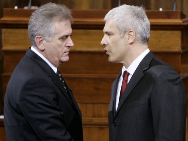 Boris Tadić i Tomislav Nikolić Boris Tadić i Tomislav Nikolić