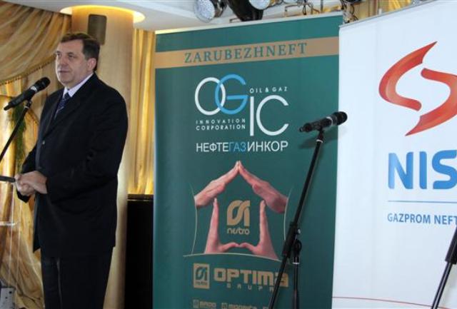 Milorad Dodik na otvaranju istraživanja nafte / foto: Tanjug