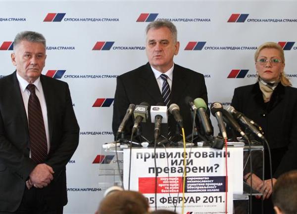 Tomislav Nikolić najavio proteste / foto: Tanjug