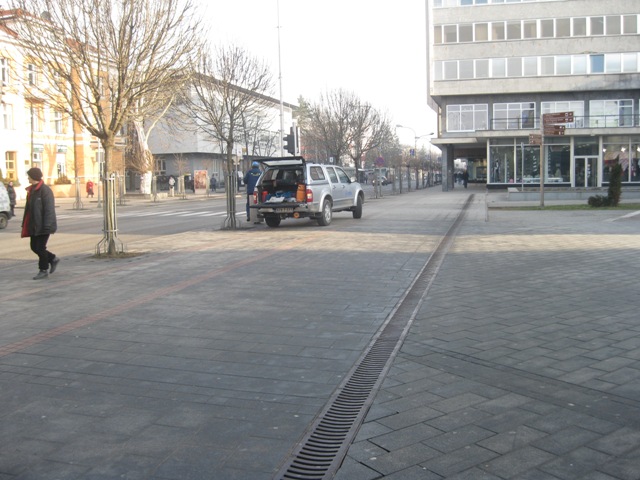 Parkiranje na Trgu Krajine