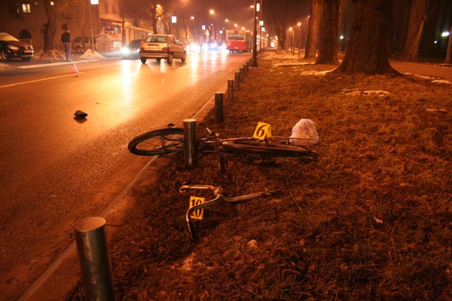 Lak&scaron;e povrijeđen biciklista u ulici Mladena Stojanovića
