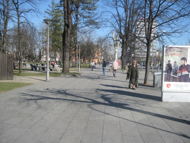 Banjaluka, sunčan dan, februar