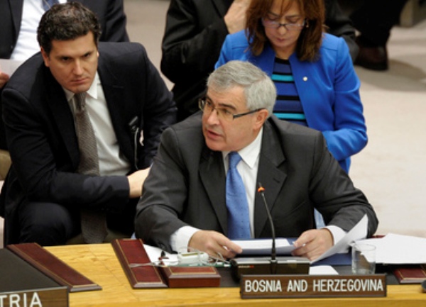 Sven Alkalaj u Savjetu bezbjednosti UN / foto:UN