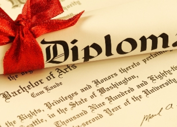 diploma, ilustracija