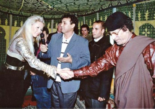 Olja Karleu&scaron;a i Gadafi