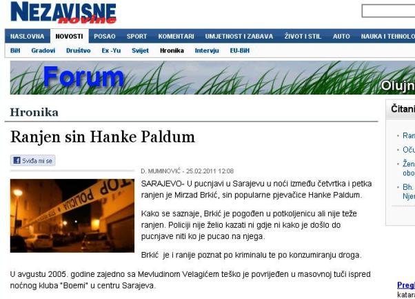 hanka paldum nezavisne