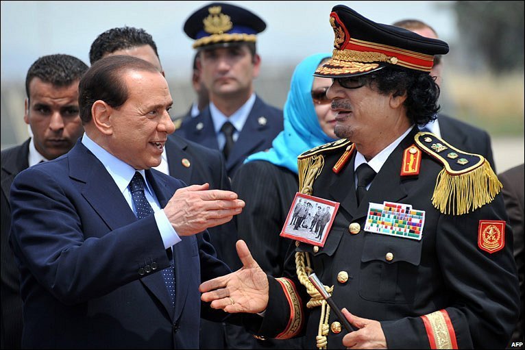 Berlusconi-gadafi