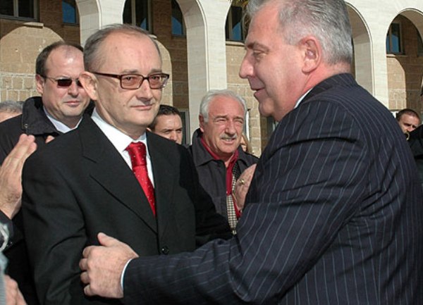 Božo Ljubić i Ivo Sanader Božo Ljubić i Ivo Sanader