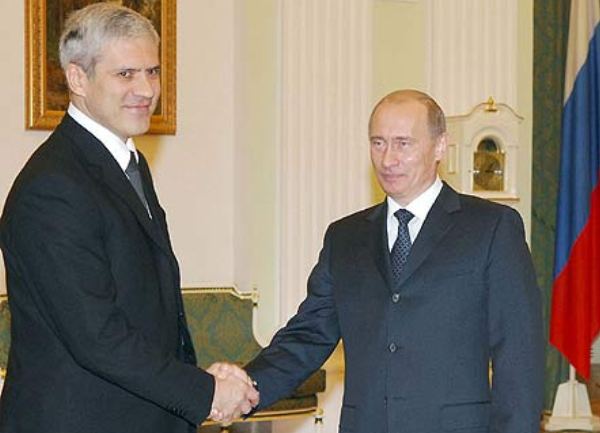Boris Tadić i Vladimir Putin
