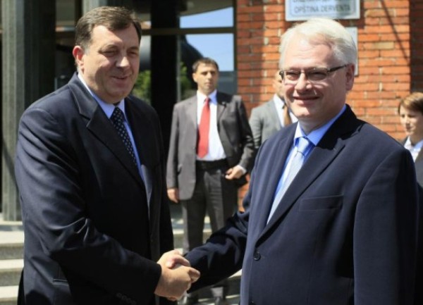 Milorad Dodik i Ivo Josipović