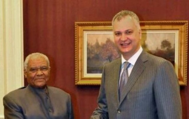 Dragan Šutanovac i Abu Bakr Junis Džaber Dragan Šutanovac i Abu Bakr Junis Džaber