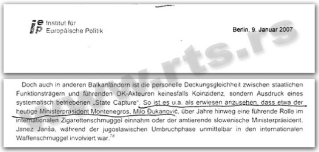 njemački dokument crna gora