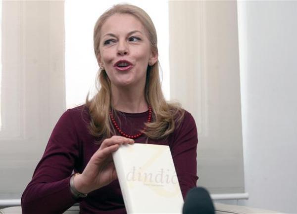 Ružica Đinđić na promociji knjige 'Jesen dijalektike'