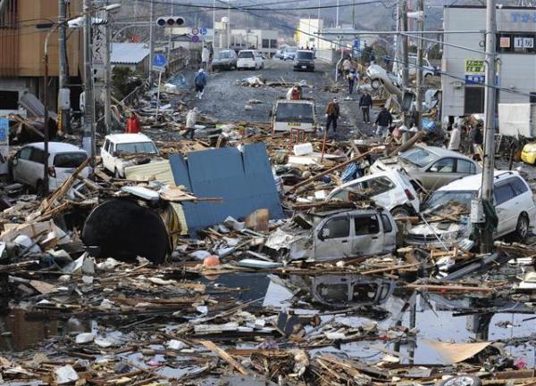 Posljedice cunamija u Japanu