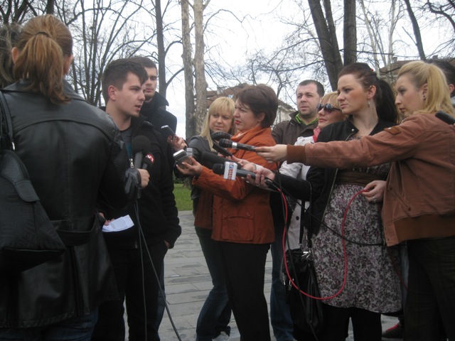 Najava protesta u BL