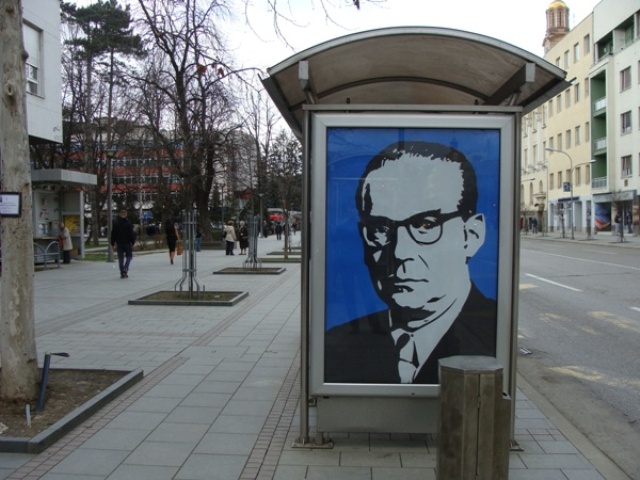 Bilbordi sa likom Andrića