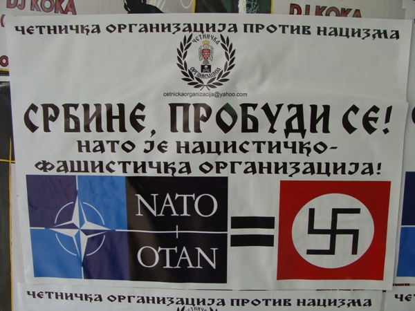 Plakati NATO-nacisti