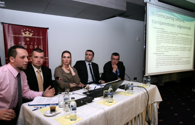 Predstavljanje izvje&scaron;taja Transparency Internationala