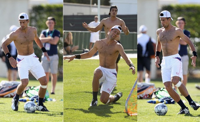 Novak Đoković fudbal