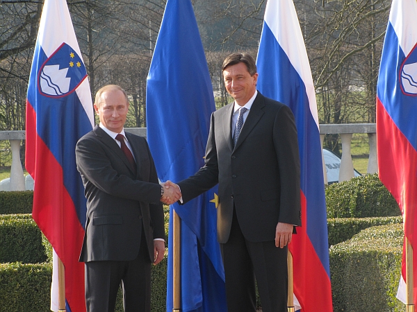 Vladimir Putin u Sloveniji