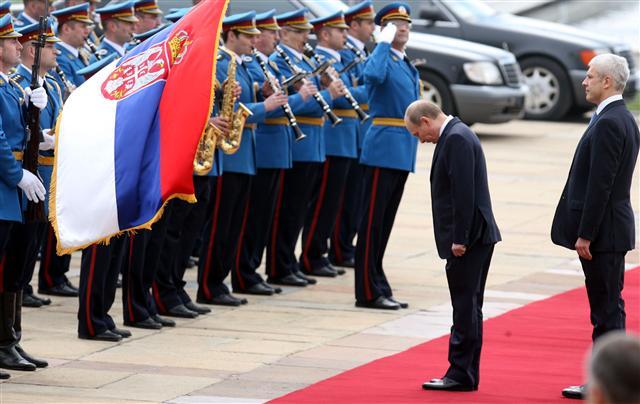 Putin u Srbiji
