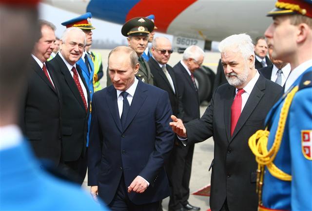 Putin u Srbiji