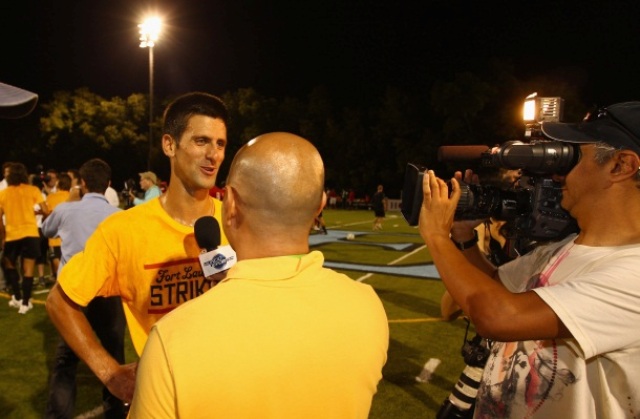 Đoković - humanitarni fudbal za Japan