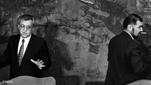 Borisav Jović i Stipe Mesić