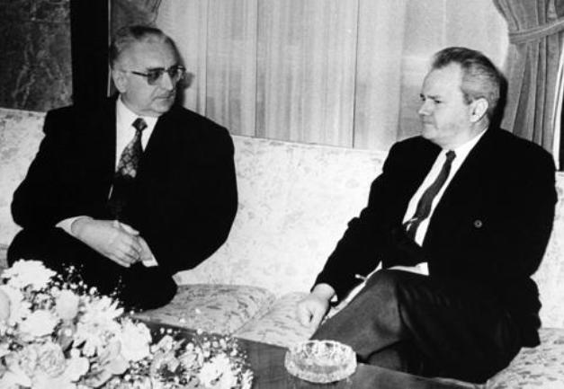 Franjo Tuđman i Slobodan Milo&scaron;ević