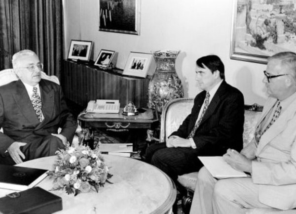 Franjo Tuđman i Piter Galbrajt