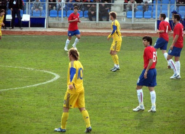 Mlada reprezentacija Srbije protiv Ukrajine