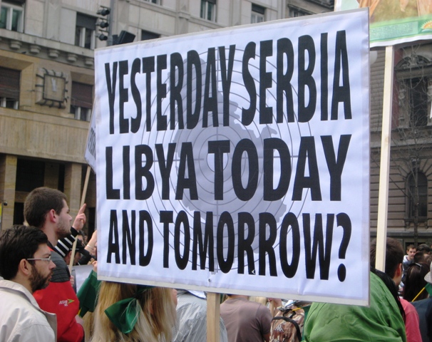 podr&scaron;ka gadafiju u Beogradu