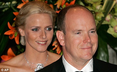 Charlene Wittstock i princ Albert