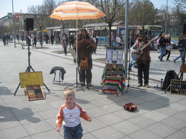 Ulični svirači u Banjaluci