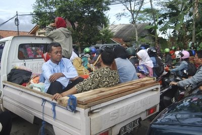 Indonezija-evakuacija nakon zemljotresa