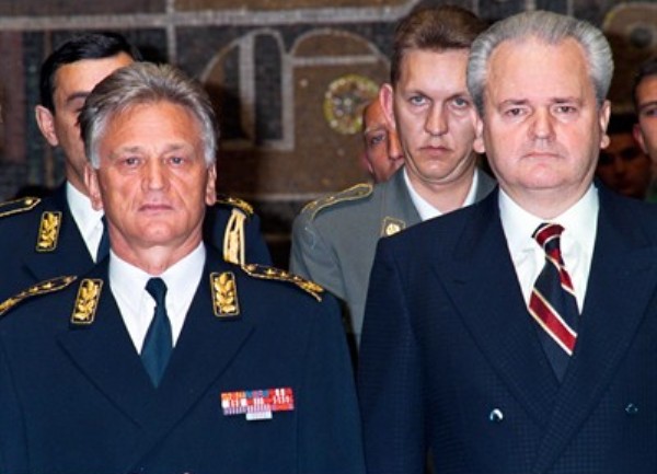 Momčilo Peri&scaron;ić i Slobodan Milo&scaron;ević