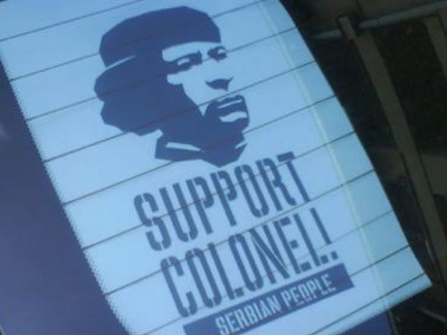 Banjaluka podržava Gadafija