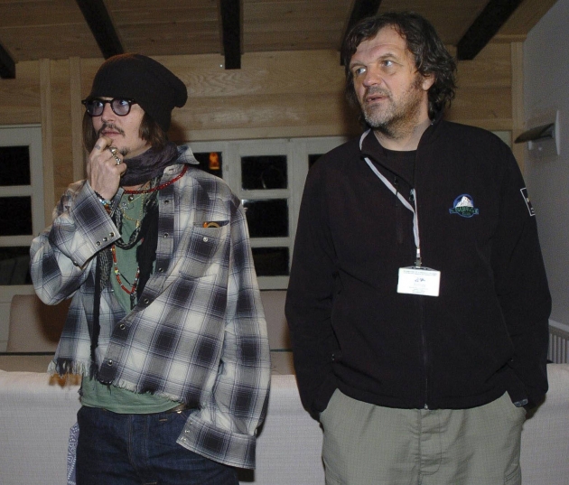 Dzoni Dep i Emir Kusturica