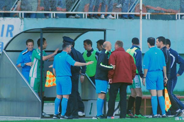 Sukob na utakmici Budućnost-Zrinjski