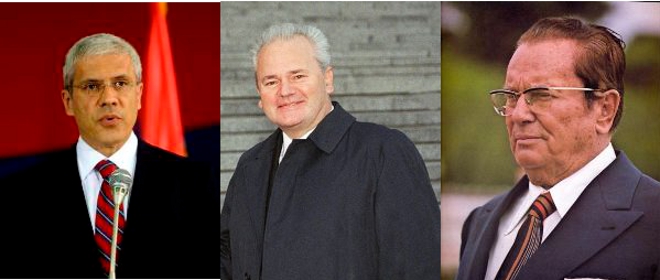 Tito, Tadić, Milo&scaron;ević