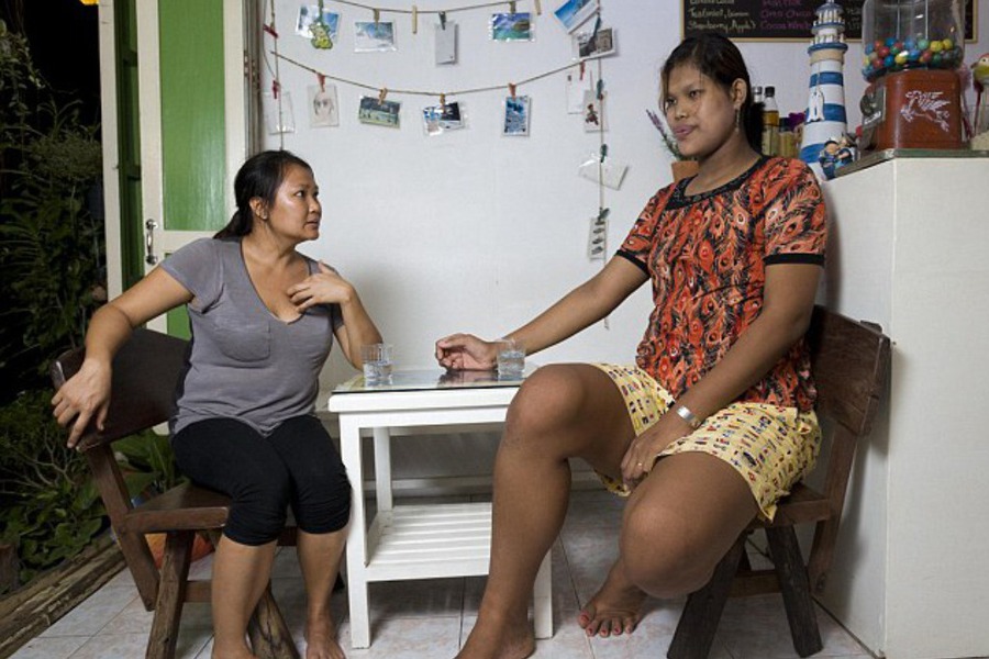 Malee Duangdee s majkom Ji