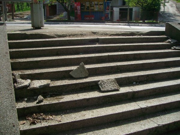 o&scaron;tećene ulice u Banjaluci