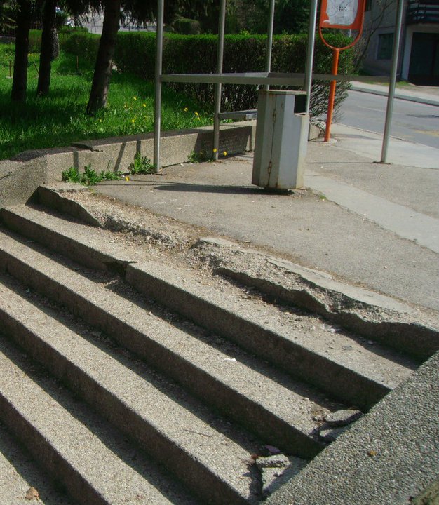 o&scaron;tećene ulice u Banjaluci